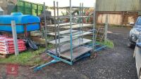 2 DANISH TROLLEY & TRANSPORT TRAILER - 2