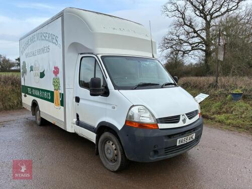 2009 RENAULT LOLOADER DCI120 VAN