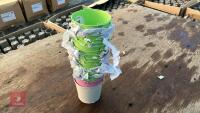 20 MIXED BUCKET PLANTERS - 2