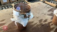 10 ZINC RIBBED CHAMPAGNE BUCKET PLANTERS - 3