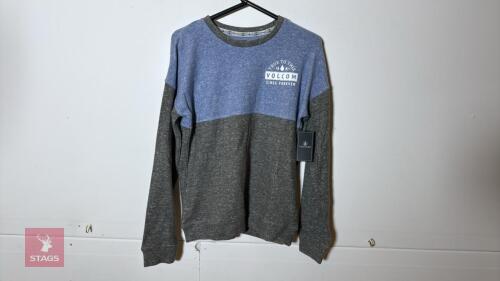 VOLCOM CREW FLEECE - SIZE XS