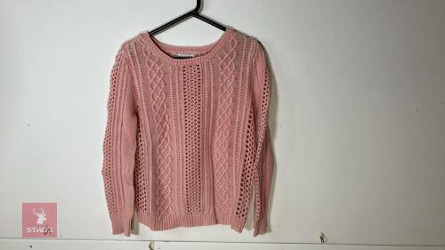 VOLCOM MESS ROUND CREW TOP - SIZE XS