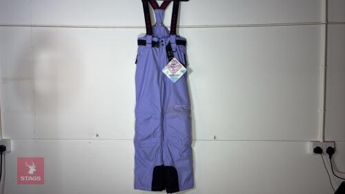 WHITE ROCK SALOPETTES - SIZE 12