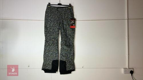 DAKINE WOMENS PARKROSE PANT - SIZE S