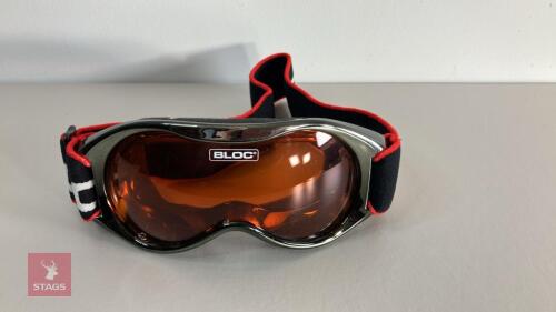 BLOC SKI GOGGLES
