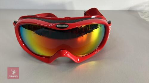 DIRTY DOG SCOPE 54097 RED SKI GOGGLES