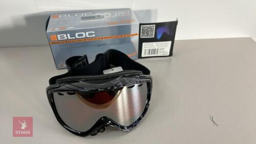 BLOC MARS RS30 BLACK/TRANSFER GOGGLES