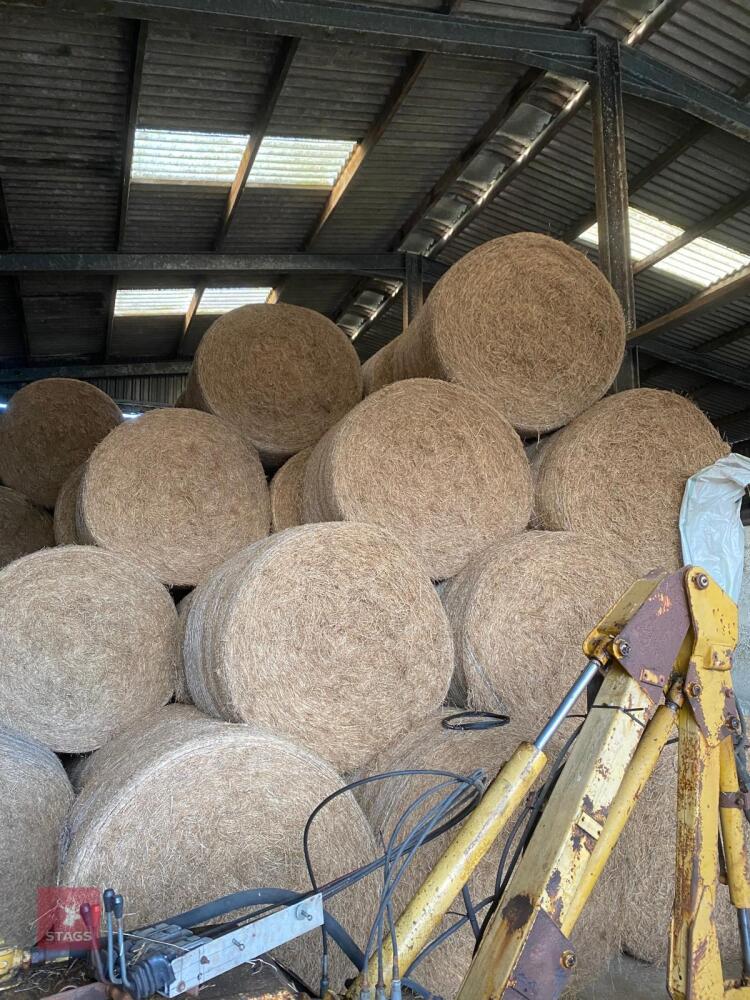 50 ROUND BALES OF 2025 HAY - BIDS PER BALE