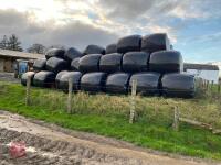 50 ROUND BALES OF 2025 ORGANIC SILAGE - BIDS PER BALE - 2