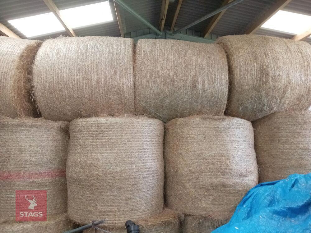 30 ROUND BALES OF ORGANIC 2025 HAY - BIDS PER BALE