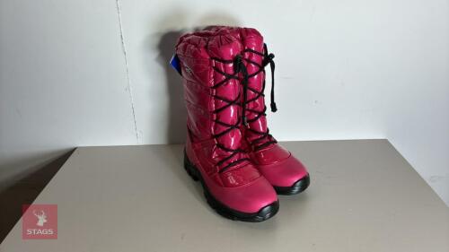 EUROSUOLE RAINTEX PINK BOOTS - SIZE 37