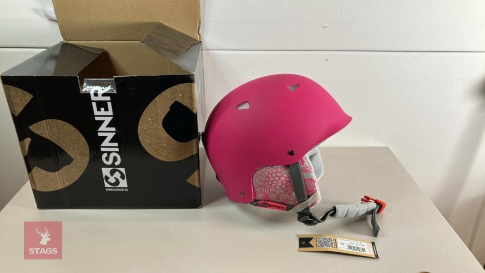 SINNER THE MAGIC MATTE PINK XS HELMET