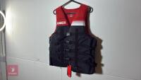 JOBE DUAL RED VEST - SIZE 2XL/3XL - 3