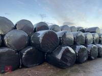50 ROUND BALES OF 2ND CUT 2025 SILAGE - BIDS PER BALE
