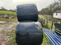 10 ROUND BALES OF 2025 HAYLAGE - BIDS PER BALE - 4