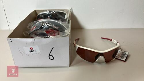 6 X DIRTY DOG SPORT WIX SUNGLASSES