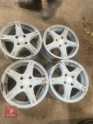 4 X 15'' WHEELS