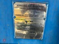 2003 20' SHIPPING/WELFARE CONTAINER - 2