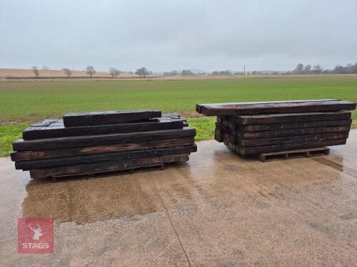 42 RAILWAY SLEEPERS
