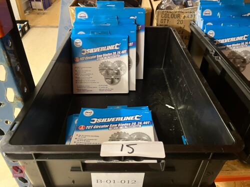 SILVERLINE CIRCULAR SAW BLADES (15)
