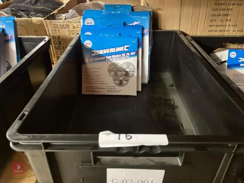 SILVERLINE CIRCULAR SAW BLADES (16)