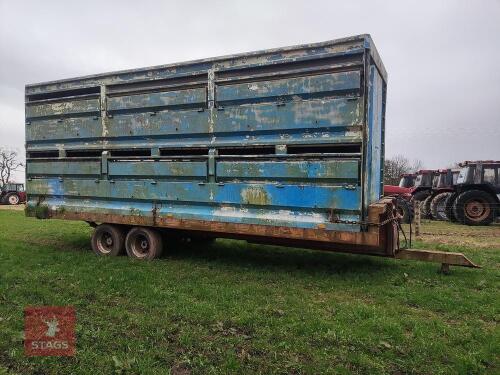 MILLMOOR 24' LIVESTOCK BOX