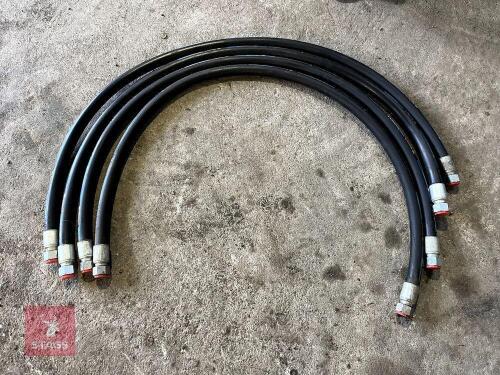 4 NEW MCCONNEL HEDGE TRIMMER FLAIL HOSES