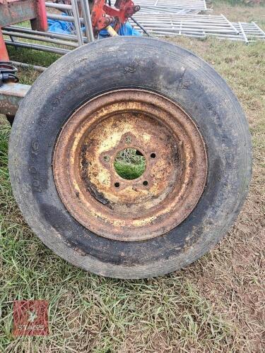 5 STUD IMPLEMENT WHEEL & TYRE