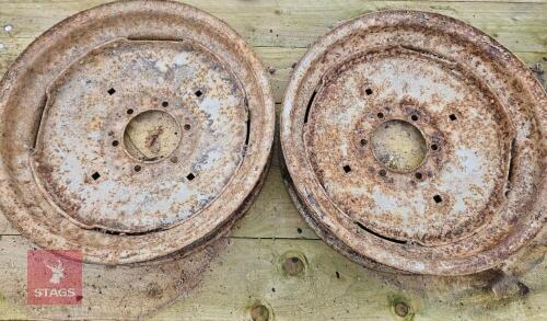2 X 19'' X 4.5'' FRONT RIMS