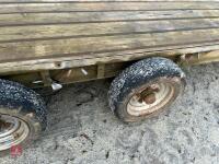 BRIAN JAMES 18' TILT BED TRAILER - 19