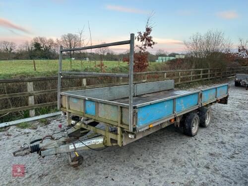 IFOR WILLIAMS 16' DROPSIDE TRAILER