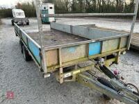 IFOR WILLIAMS 16' DROPSIDE TRAILER - 12