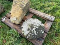 CONCRETE STADDLE STONE MUSHROOM (2) - 6