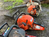 4 CHAINSAWS & 1 LEAF BLOWER (ALL S/R) - 7