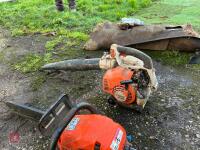 4 CHAINSAWS & 1 LEAF BLOWER (ALL S/R) - 8