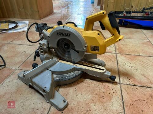 DEWALT 240V CHOP SAW