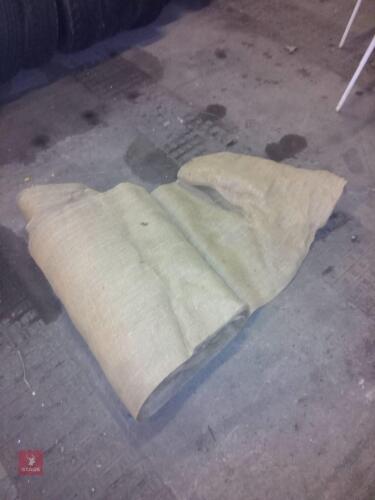 LARGE QTY OF BUILDERS HESSIAN