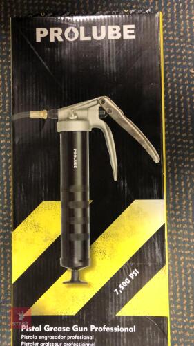 NEW PROLUBE 7.500PSI PISTOL GREASE GUNS