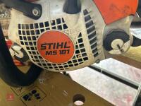 STIHL MS 181 PETROL CHAINSAW - 4