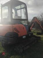 2009 HITACHI ZX 25 CLR COMPACT EXCAVATOR - 2