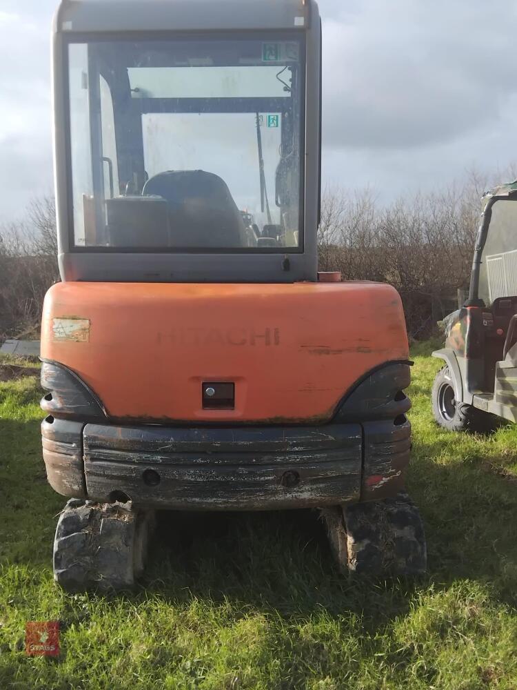 2009 HITACHI ZX 25 CLR COMPACT EXCAVATOR