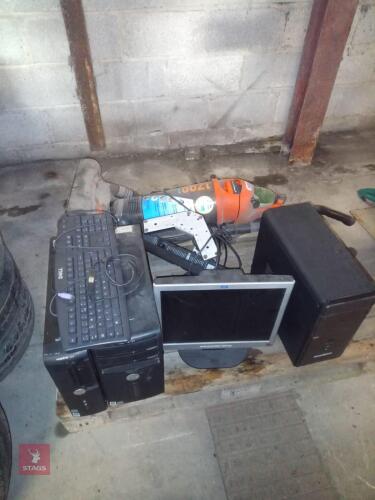 COMPUTERS, SCREENS & ELECTRICAL ITEMS