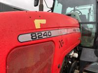 2002 MASSEY FERGUSON 8240 4WD TRACTOR - 38