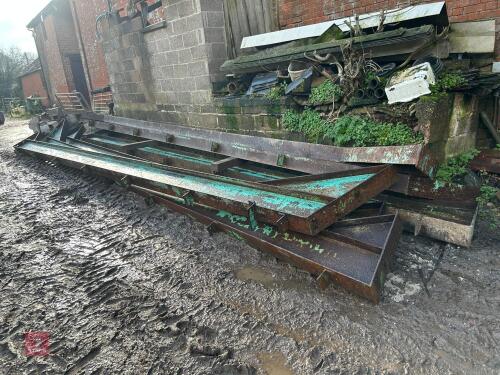 6 X 28' STEEL ROOF RAFTERS