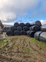 62 ROUND BALES OF 2025 HAYLAGE - BIDS PER BALE
