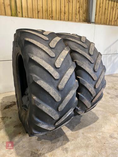 PAIR OF MICHELIN MULTIBIB TYRES