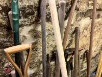 LRG ARRAY OF GARDEN TOOLS (180) - 12