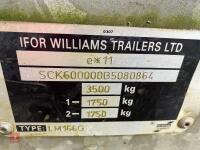 IFOR WILLIAMS 16' LM166G TRAILER - 26