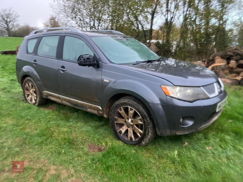 2009 MITSUBISHI OUTLANDER 4X4