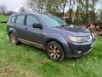 2009 MITSUBISHI OUTLANDER 4X4